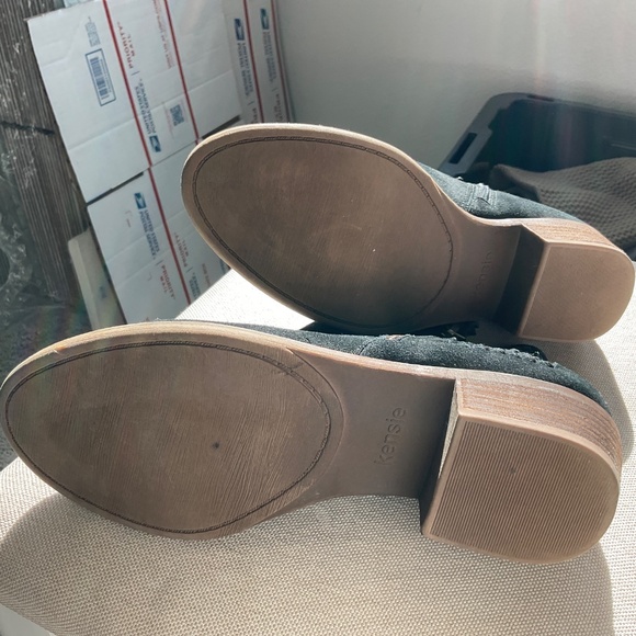 #0609 WOMEN’S KENZIE ANKLE BLACK SUADE BOOTS SIZE: 7 - Picture 4 of 4